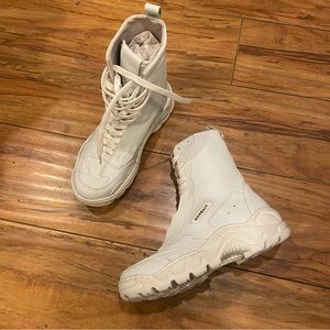 Rombaut Boccaccio Boot White Lace Up Sneakers Size 36